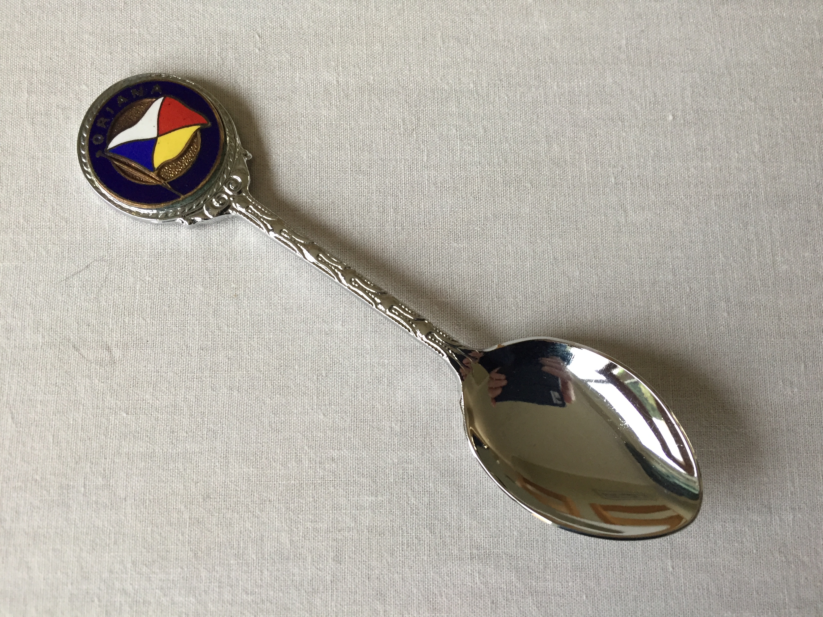 SOUVENIR SPOON FROM THE P&O LINE VESSEL THE SS ORIANA